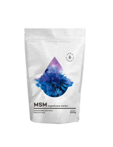 MSM (Methyl Sulfonyl Methane)(Sulfur) Powder 200g Aura Herbals