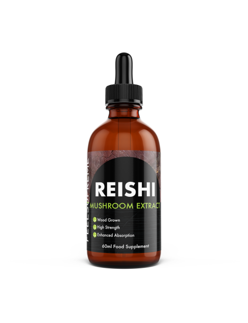 Feel Supreme Reishi Mushroom Liquid 60ml | Dual Extracted Reishi Tincture