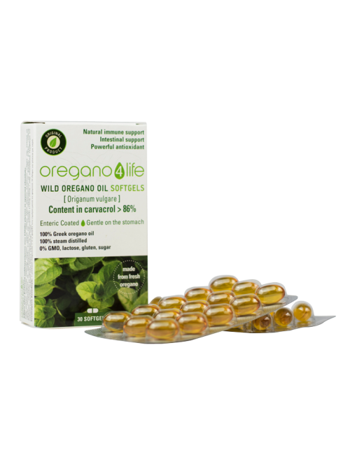 Wild Oregano Oil Softgels 30 Capsules | High Strength Oregano Oil