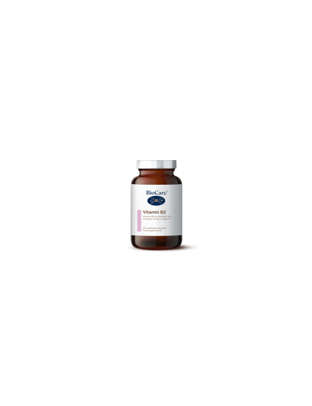 BioCare Vitamin B2 30 Veg Capsules