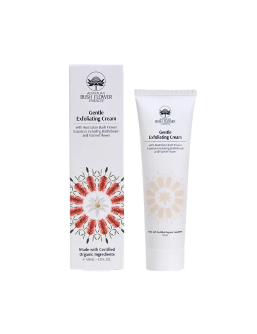 Australian Bush Flower Gentle Exfoliating Cream 50ml | Organic Skincare