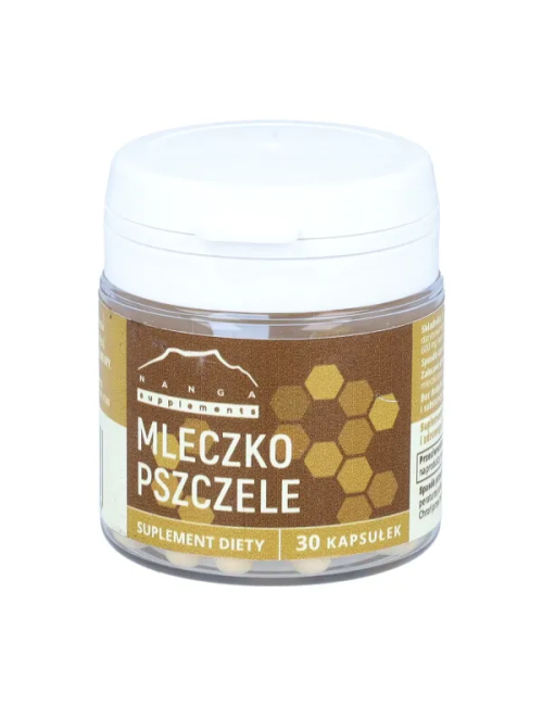 NANGA Royal Jelly 200mg Capsules | Energy & Immunity Support