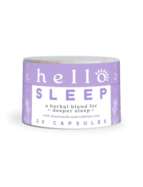 Hello Sleep Herbal Blend Capsules | Natural Sleep & Relaxation Support