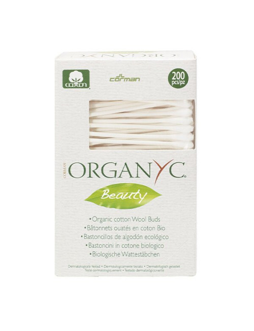 Organyc Organic Cotton Beauty Buds 200 Pieces