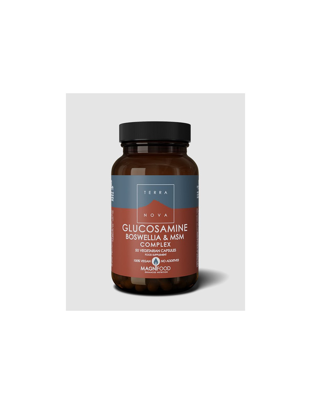 Terranova Glucosamine, Boswellia & MSM Complex 50Caps.