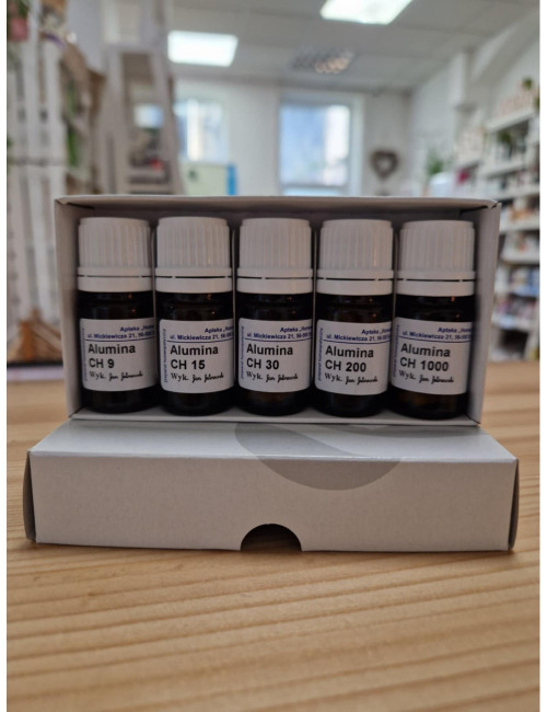 Alumina Homeopathic Granules 5 x 5ml | Multi-Potency Homeopathic Preparation