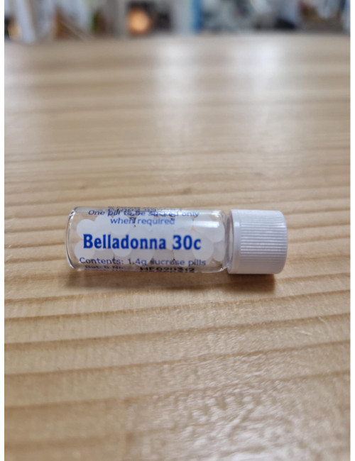 Belladonna 30C Homeopathic Granules 1.4g | Homeopathic Remedy