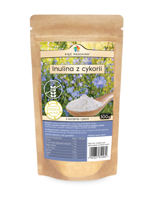 Chicory Root Inulin Powder 300g | Natural Prebiotic Fibre Supplement