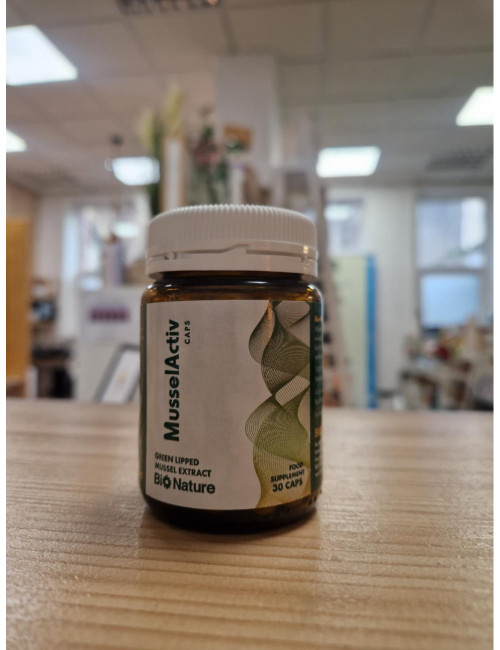 MusselActiv Green-Lipped Mussel Extract 500mg | 30 Capsules