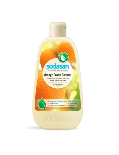 Sodasan Orange Power Cleaner | Concentrated Natural Multi-Purpose Cleaner