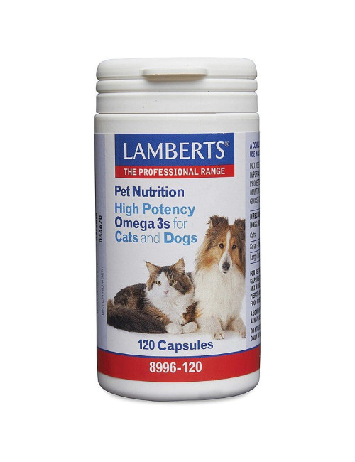 Omega 3 Fish Oil Capsules for Dogs & Cats | EPA & DHA Pet Supplement
