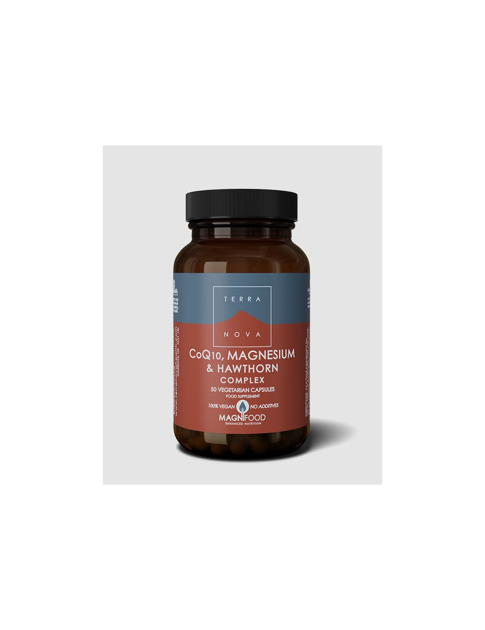 Terranova CoQ10, Magnesium &amp; Hawthorn Complex 50 capsules