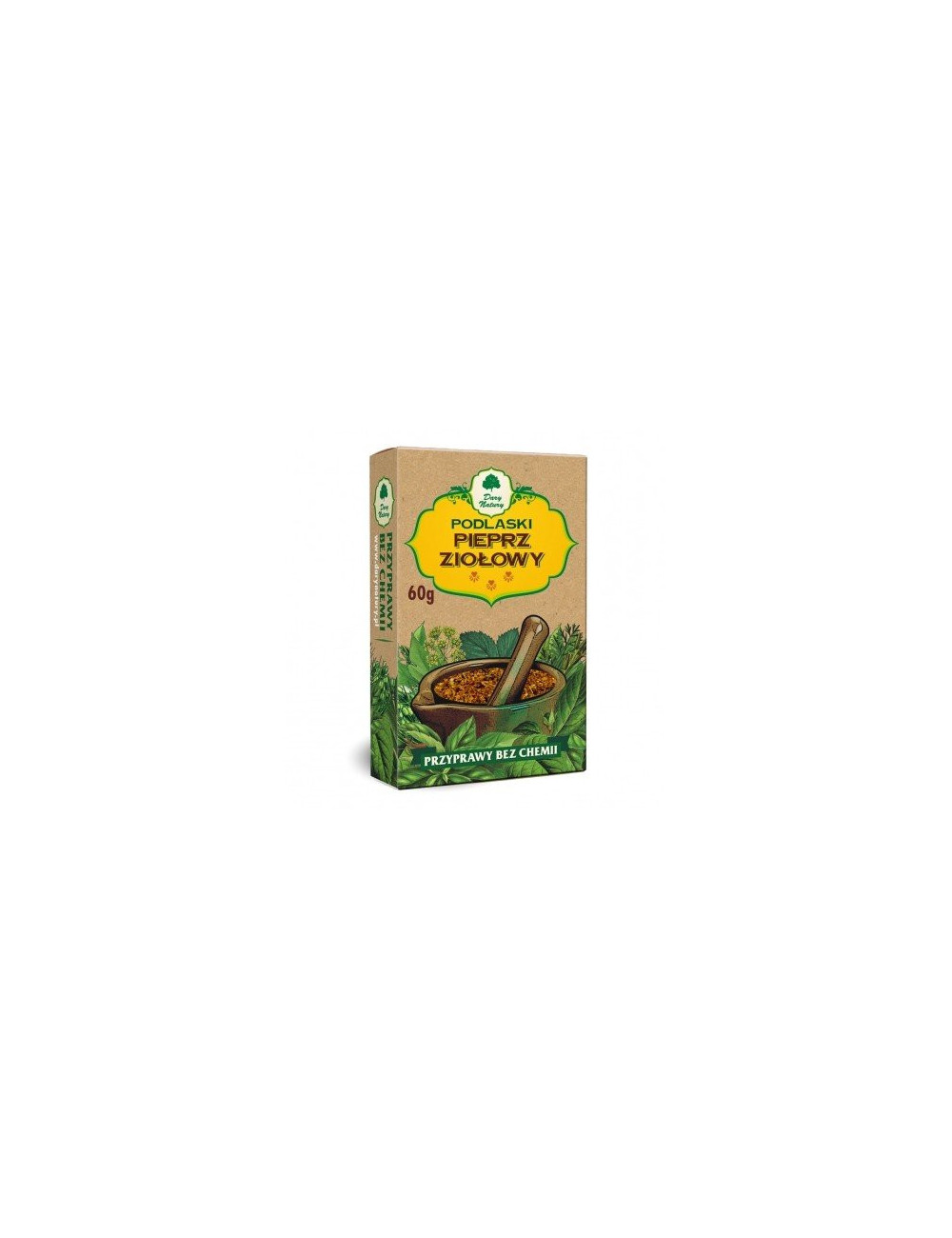 Herbal Pepper 60g, Naturally chemicals free, gluten free, Dary Natury